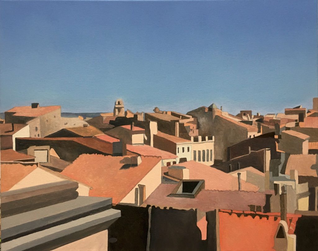 Dächer von Arles • 40 x 50 cm • 2023